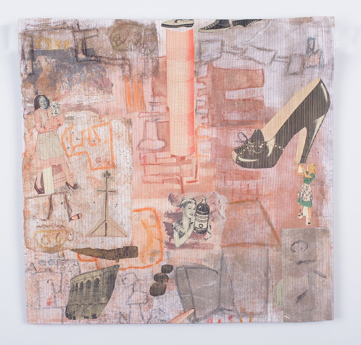 Stitched Collages